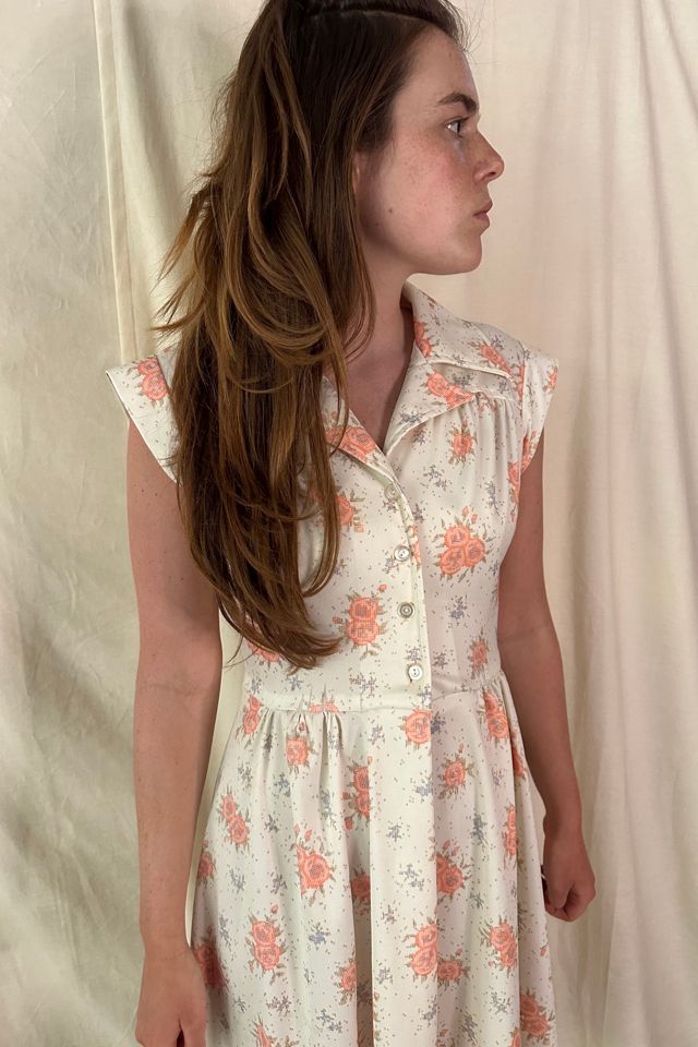 Vintage Cross Stitch Pattern Sashed Dress Selected by KA.TL.AK #2