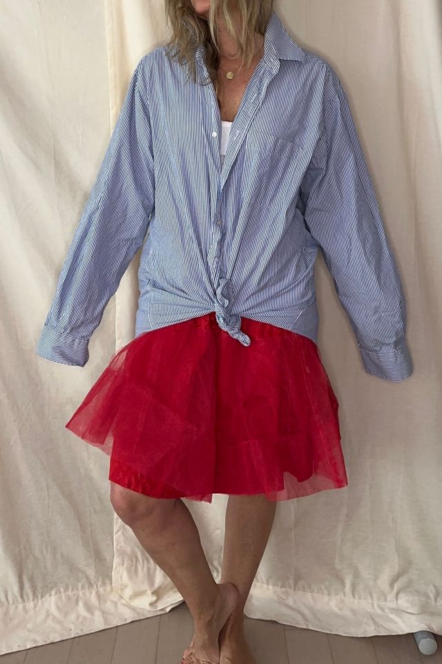 Vintage Red Crinoline Selected by KA.TL.AK #3