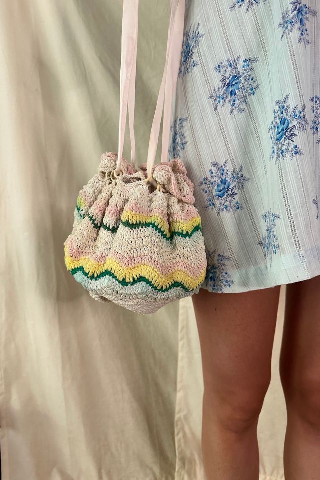 Mini Knit Tote Bag