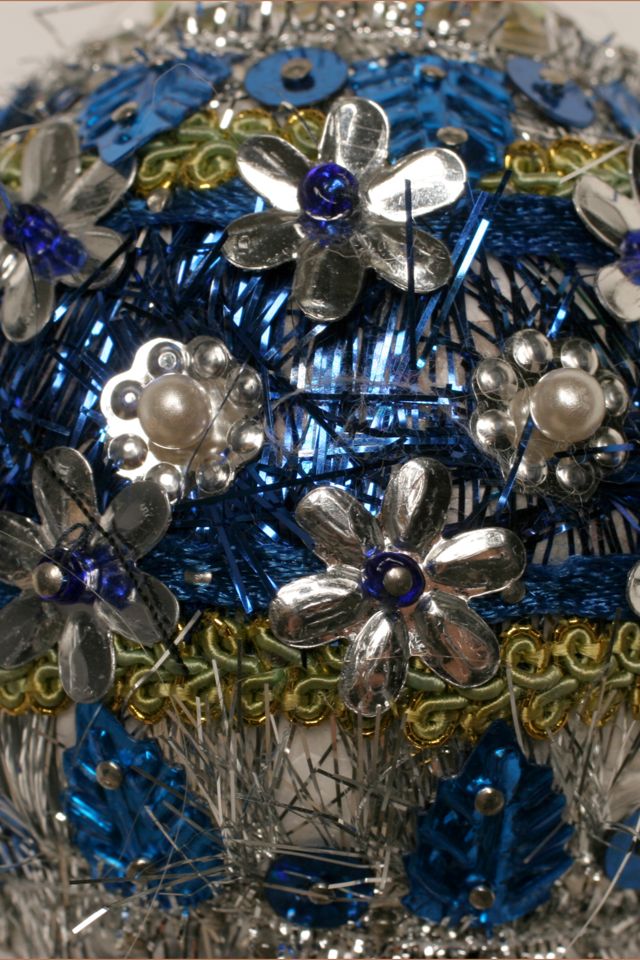 Trimmed in Tinsel Ornament #2