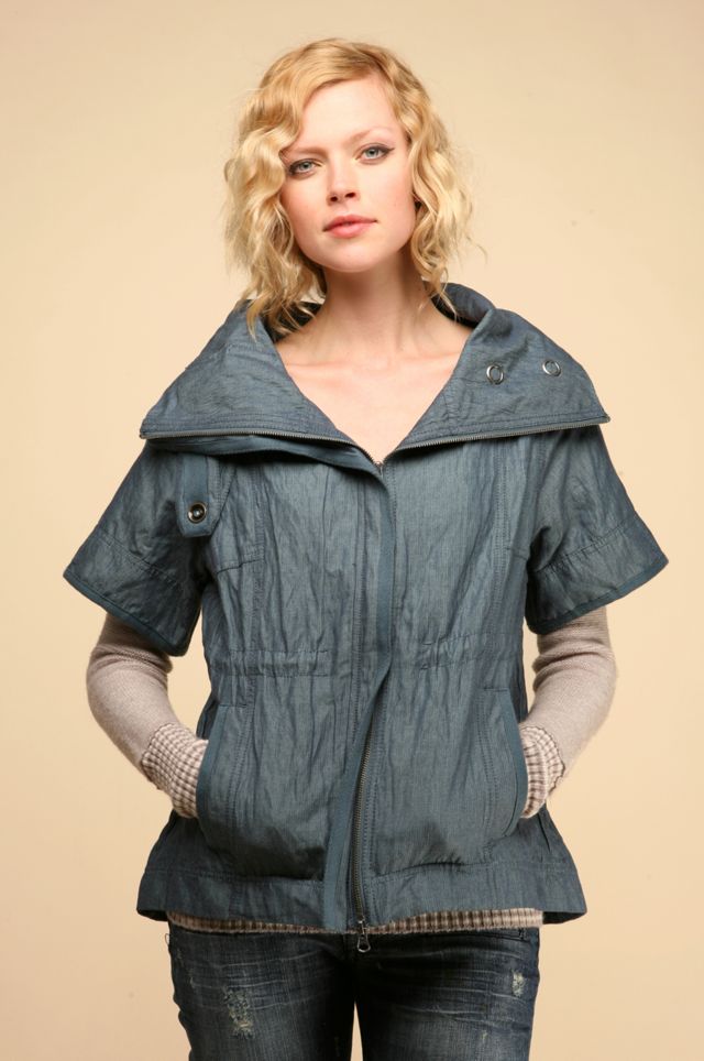 Herringbone Sleeved Jacket #1