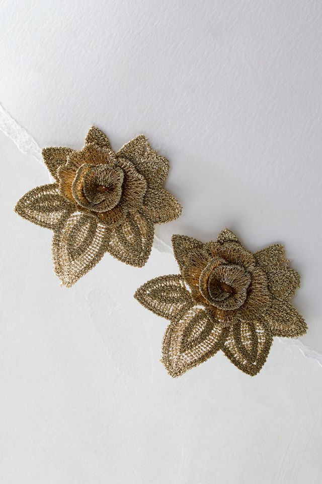 Boucles d'oreilles Violet #1