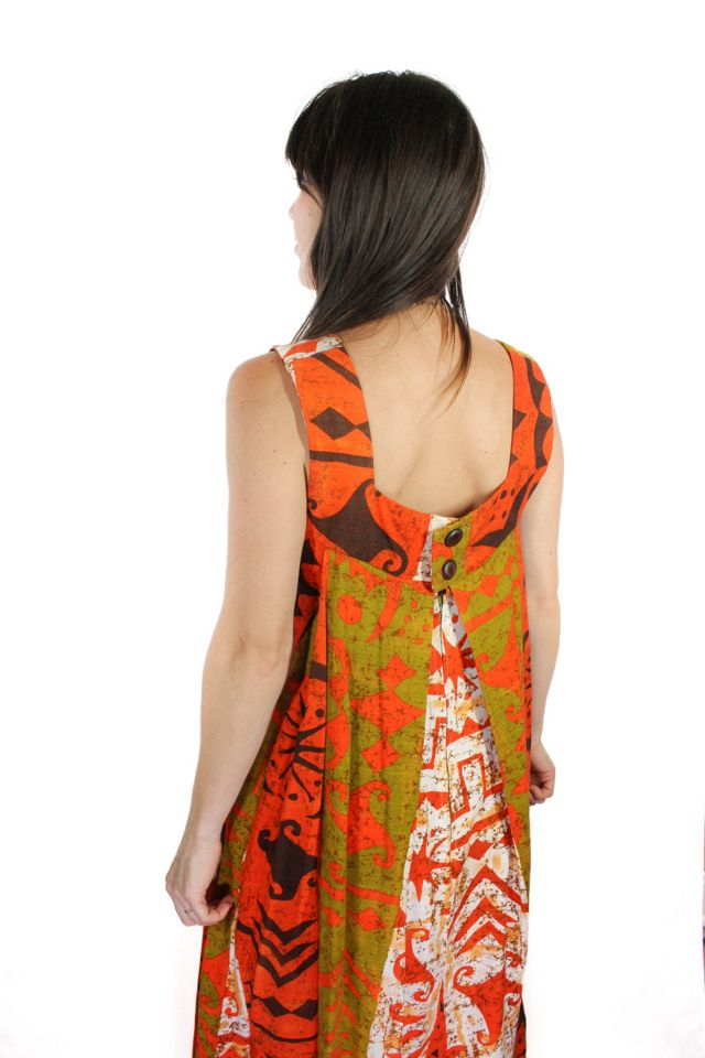 1970s Handmade Hawaiian Maxi Dress Selected By Moons + Junes Vintage #2