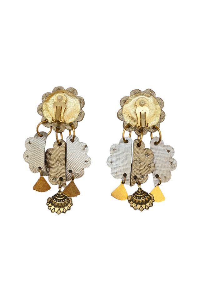 1980s Vintage Art-To-Wear Clip On Earrings Selected by BusyLady Baca & The Goods #1