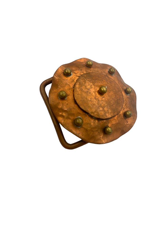 1970s Vintage Brass & Copper Belt Buckle Selected by BusyLady Baca & The Goods #2