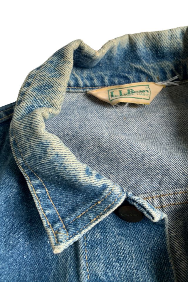 Ll bean sales denim jacket