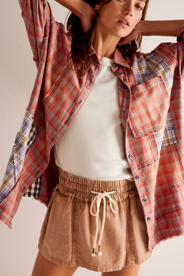 We The Free Boyfriend Plaid Shirt #1