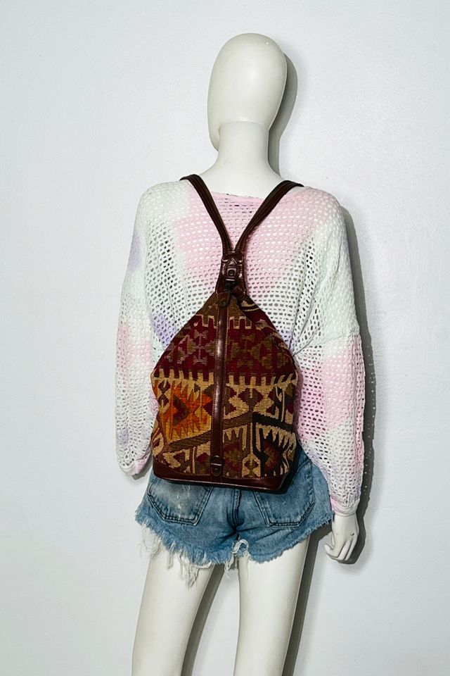 Woven Convertible buy Backpack