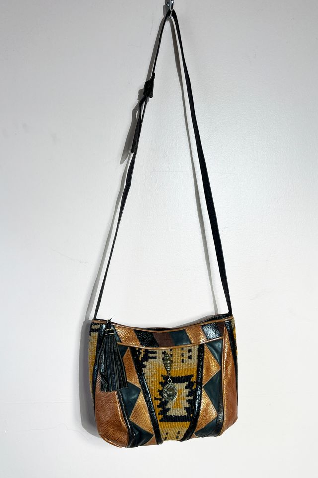 Patchwork shoulder online bag