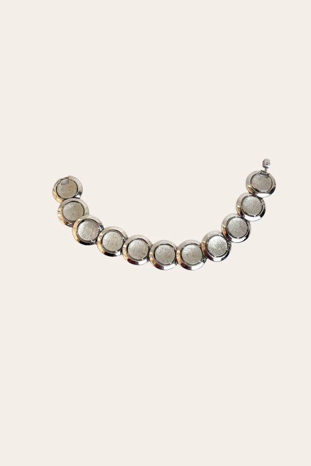 Vintage Trifari Silver Circles Bracelet Selected By Ankh By Racquel Vintage #2