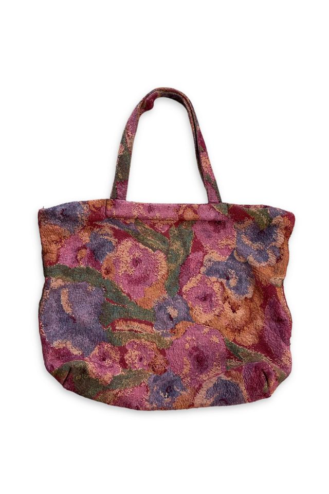 Cheapest Vintage Tapestry Carpet Bag Floral Large Tote