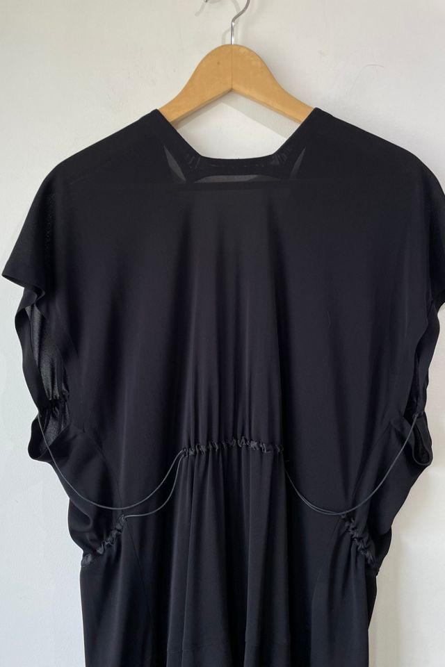 Alaia Black Loose Rayon Dress Selected by The Curatorial Dept. #1