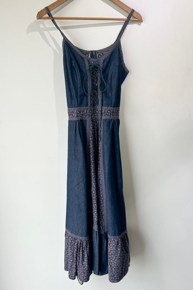 Vintage Gunne Sax Denim Dress and Jacket Set Selected by The Curatorial Dept. #2