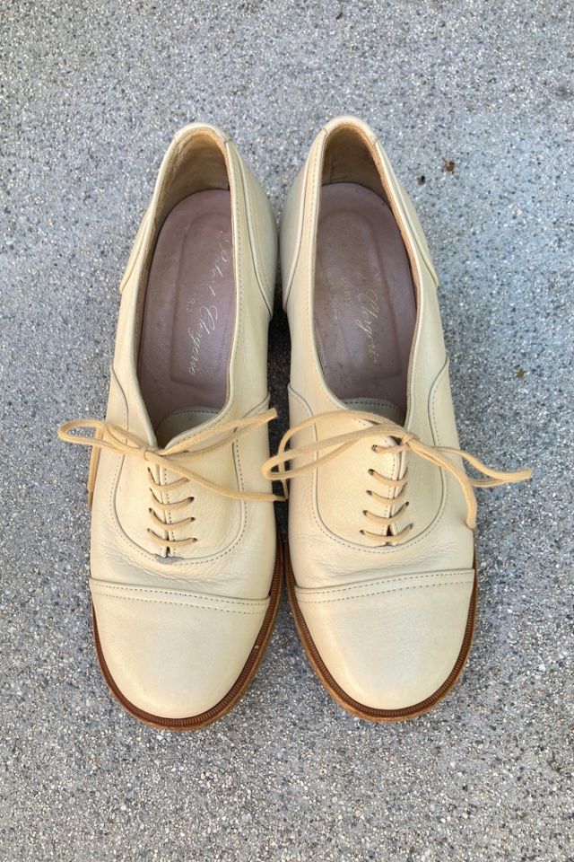 Vintage Robert Clergerie Block Heel Oxfords Selected by The Curatorial Dept. #1