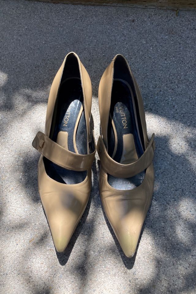 louis vuitton vintage shoes heels