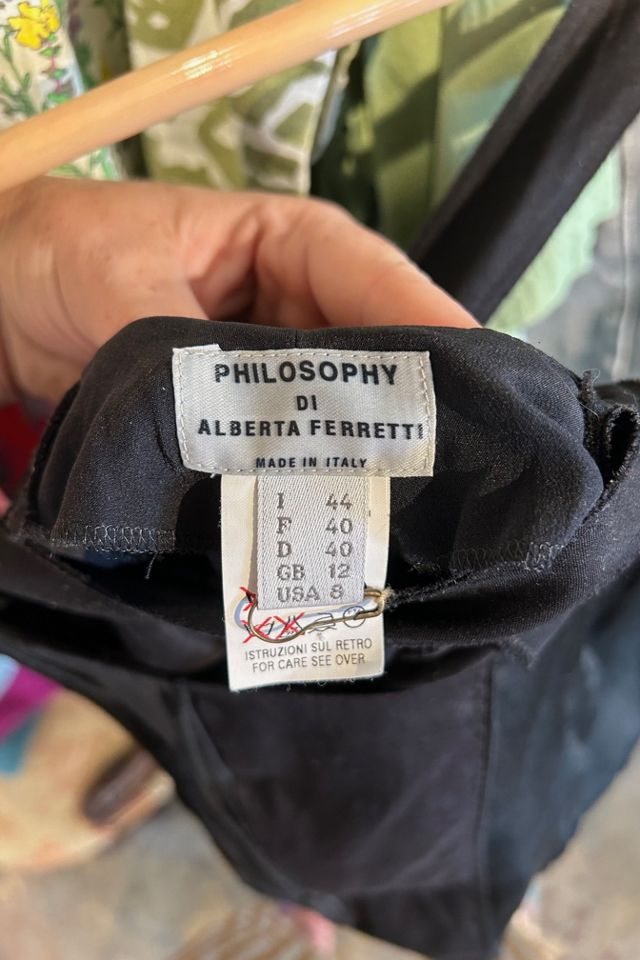 Vintage Philosophy di Alberta Ferretti Little Black Dress