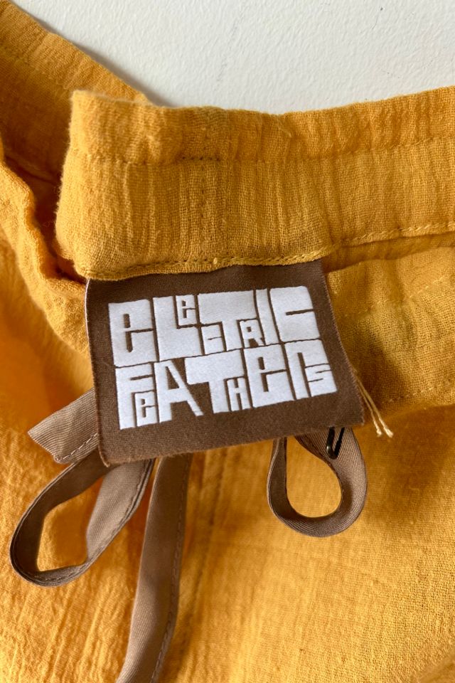 Electric Feathers Mustard Yellow Pants Selected by The Curatorial Dept. #3