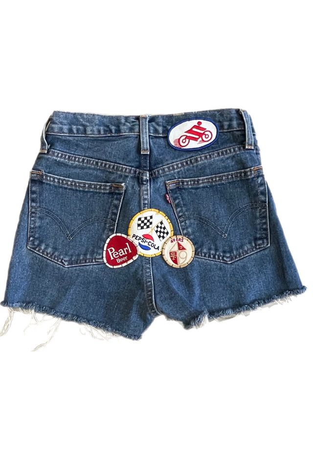 Vintage levi cut shop off denim shorts