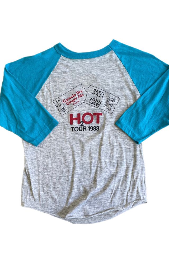 Vintage 1983 Hall & Oates Concert T-Shirt Selected By Villains Vintage #1