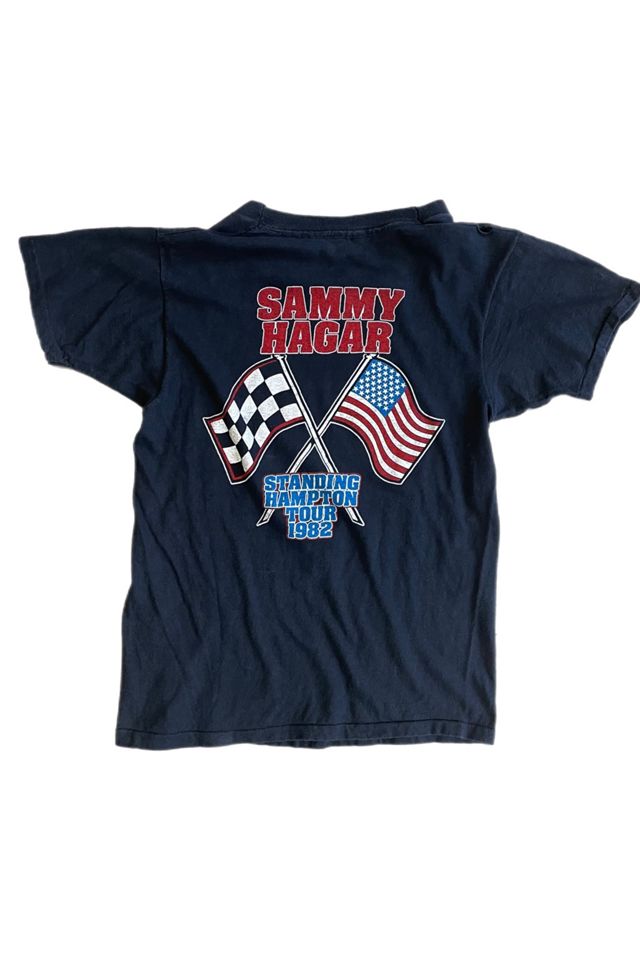 Vintage 1982 Sammy Hagar Concert T-Shirt Selected By Villains Vinage #1