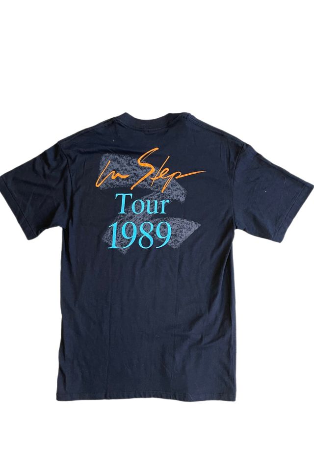 1989 Stevie Ray Vaughan Concert T-Shirt Selected By Villains Vintage #1