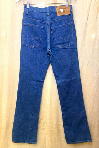 Deadstock 1980’s Medium Fade  Denim Orange Tag Levi's Selected by Nomad Vintage 