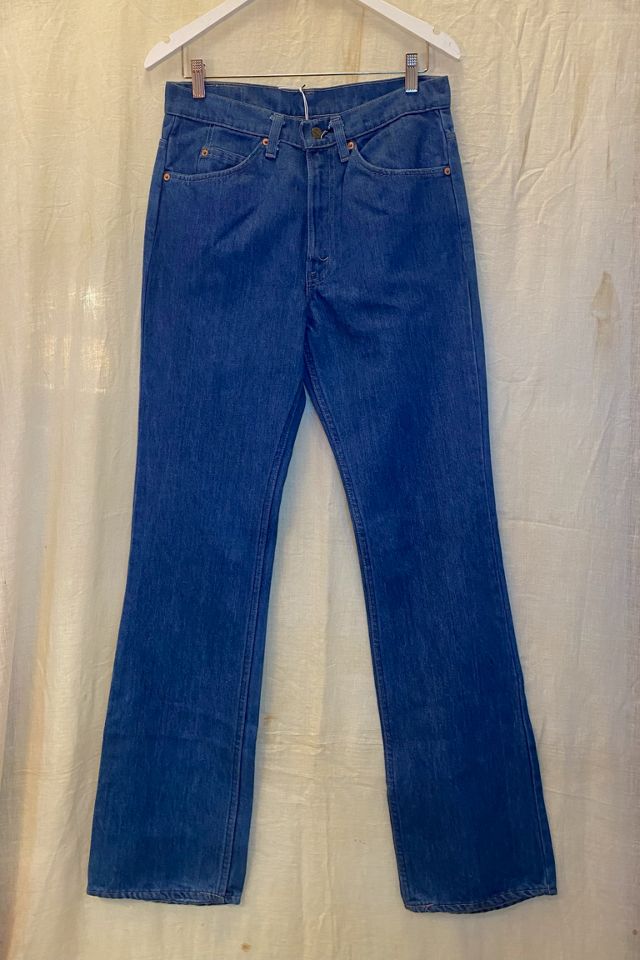 Vintage 70s light wash saddleback jeans , Beautiful