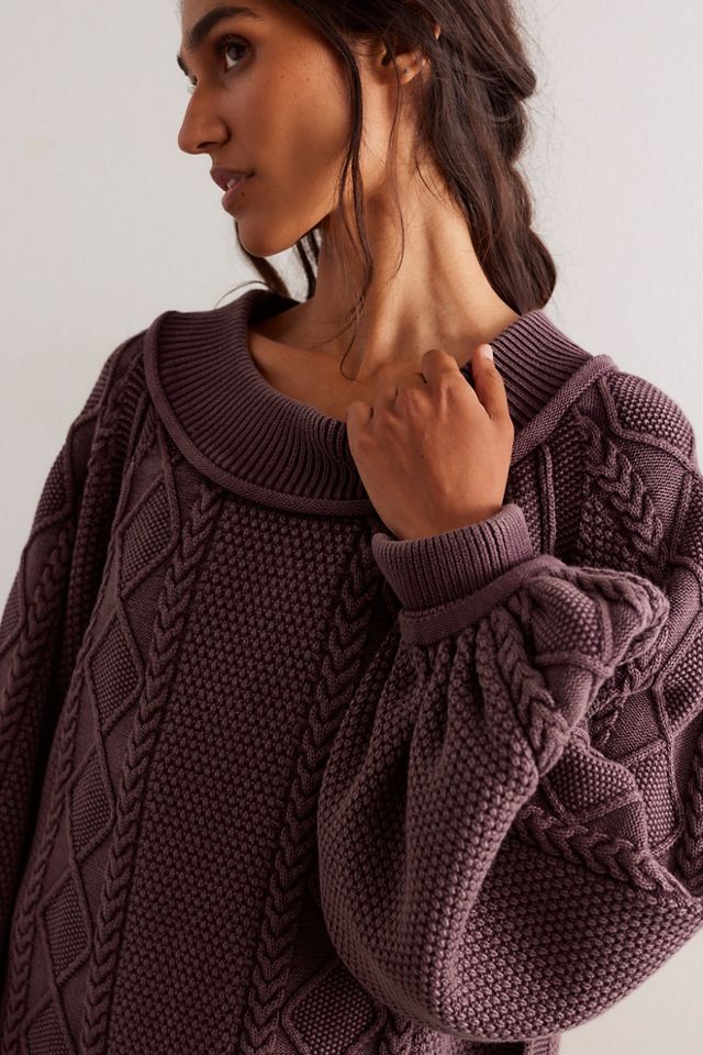 We The Free The Feels Cable Knit Sweater #4