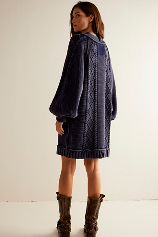 Free people cable knit sweater dress online