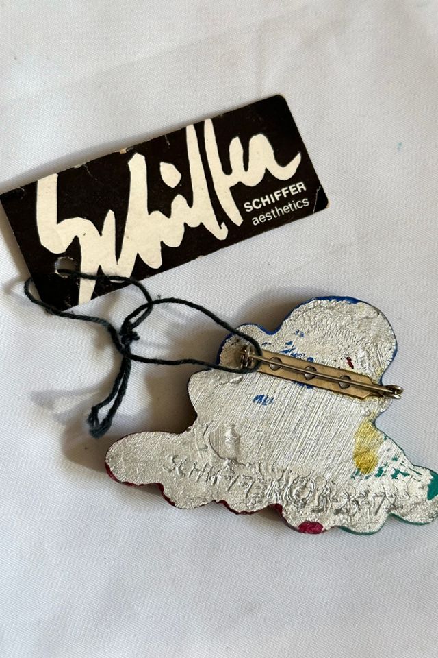 Deadstock 1970s Schiffer Cloud Pin Selected by Cherry #1