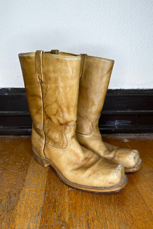 70s brown boots hotsell