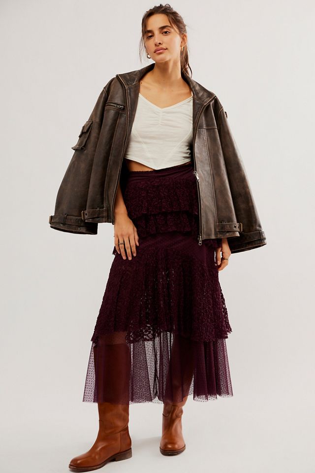 Lace In Love Maxi Skirt #1