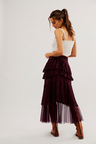 SHORT SHIRRED SKIRT FREE LOVE