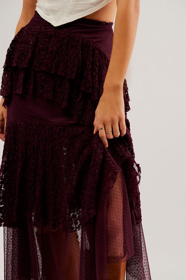 Lace In Love Maxi Skirt #2