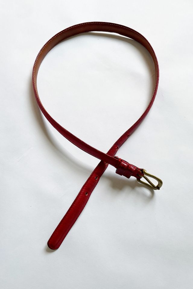 Vintage Red Coach Belt Selected by FernMercantile Free People