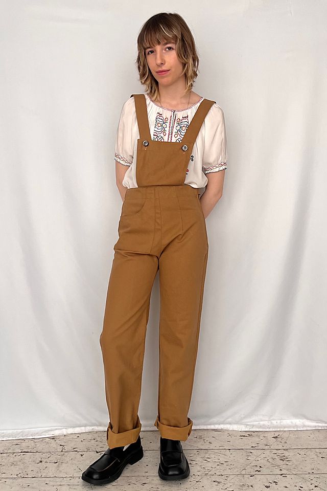 pad Assassin Flåde 1970's Workwear Overalls Selected by House of Vintage UK | Free People