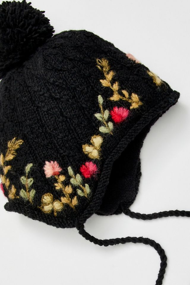Meadow Embroidered Trapper Hat #2