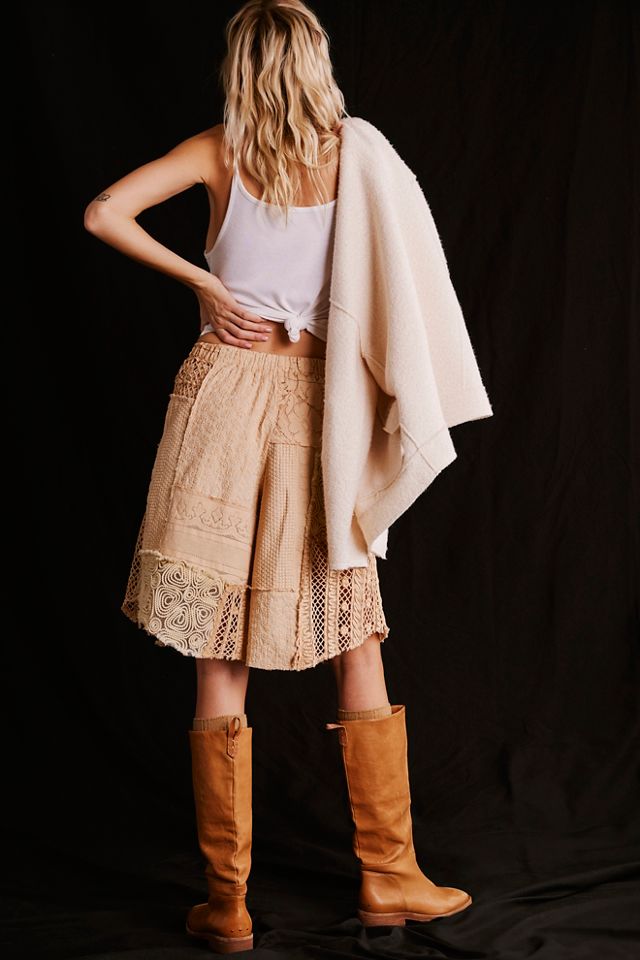 Tess Patched Shorts #1