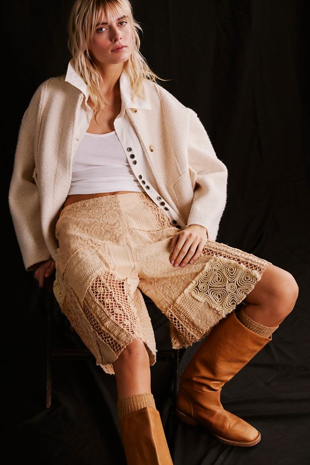 Tess Patched Shorts #3