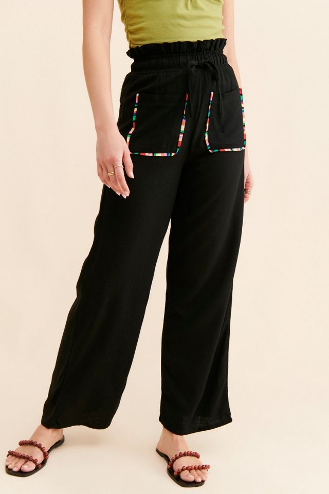 PASTICHE Tina Linen Pants #2