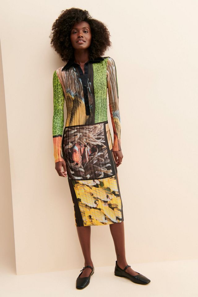 Arthur Apparel Box Pleat Shirt Dress #3