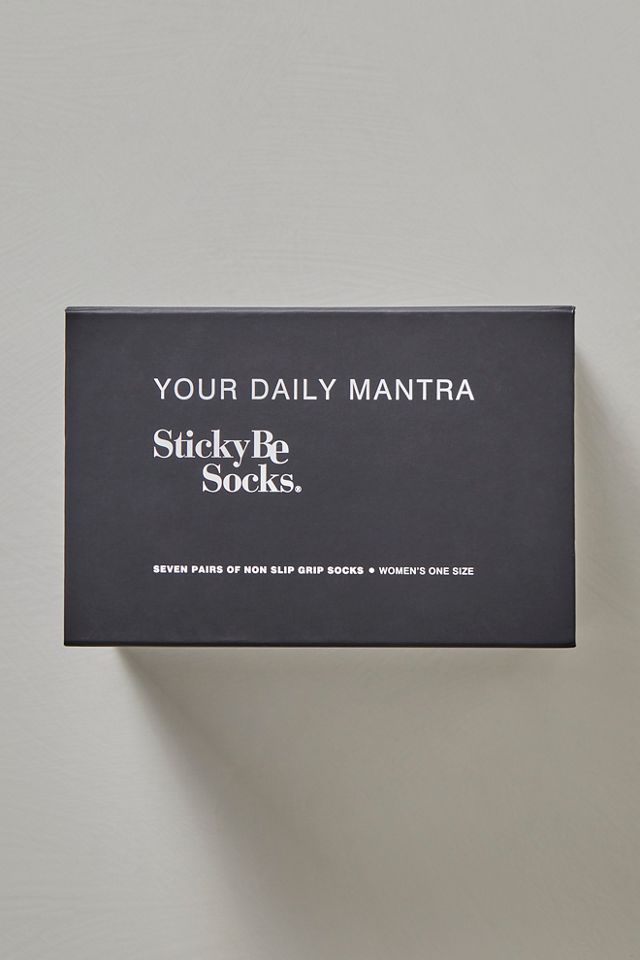 Daily Mantra Grip Sock Box #2