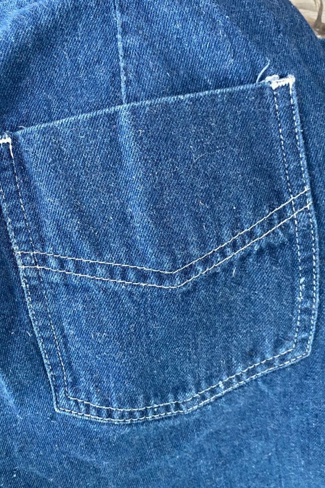 1970s Classic Denim A line Midi Skirt Selected By Ritual Vintage #3