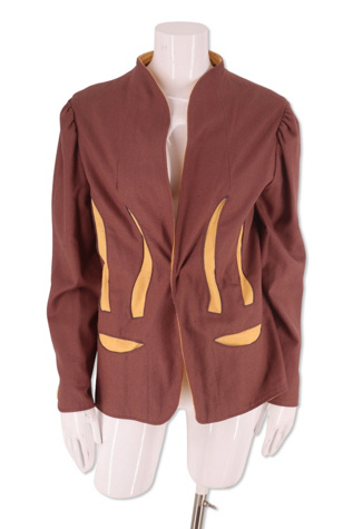 1970s Raw Silk Sunray Jacket Selected By Ritual Vintage