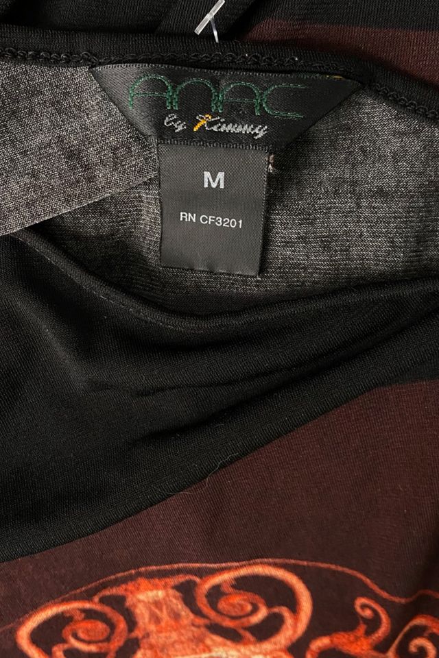 1990s Anac Techno Print Asymmetrical Dress Selected By Ritual Vintage #3