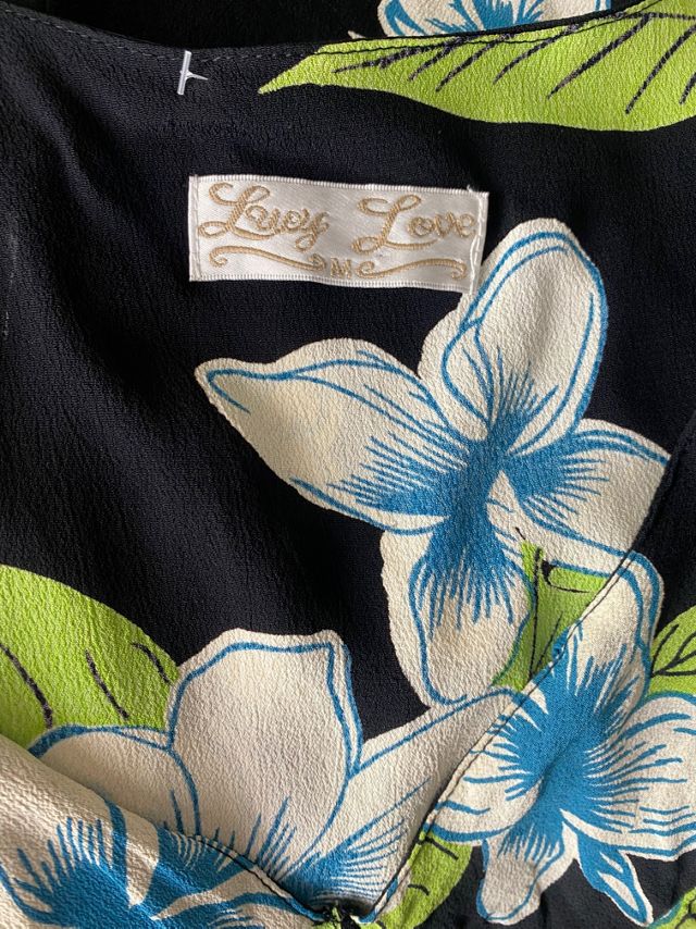 1990s Retro Floral Bias Cut Slip Dress Selected By Ritual Vintage #3