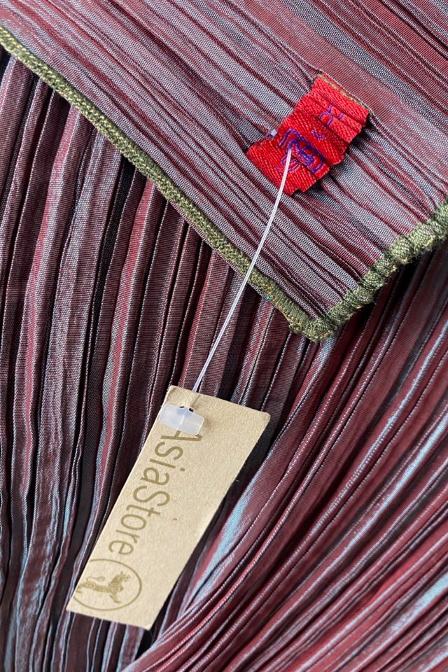 1990s Draped Origami Pleated Shawl Top Selected By Ritual Vintage #3