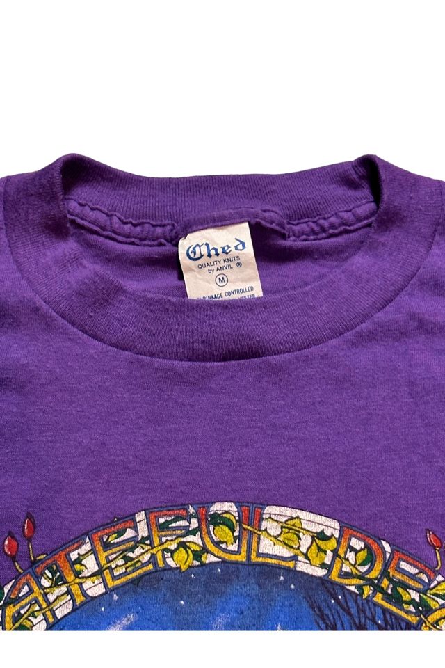Vintage 1980's Grateful Dead Purple T-Shirt Selected By Afterlife Boutique #2