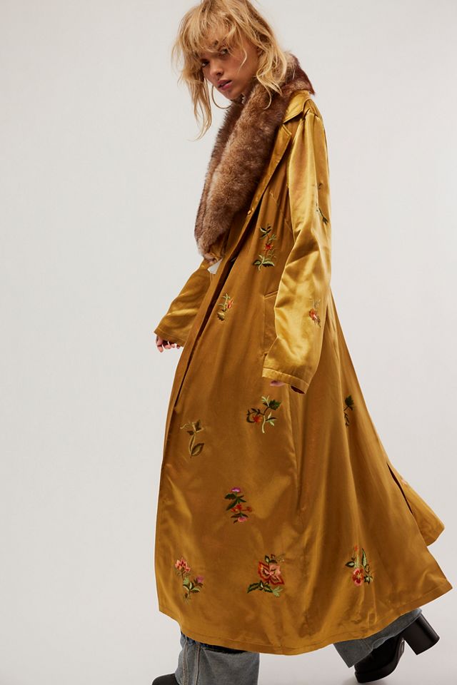 Nigel Preston Taylor Satin Coat | Free People
