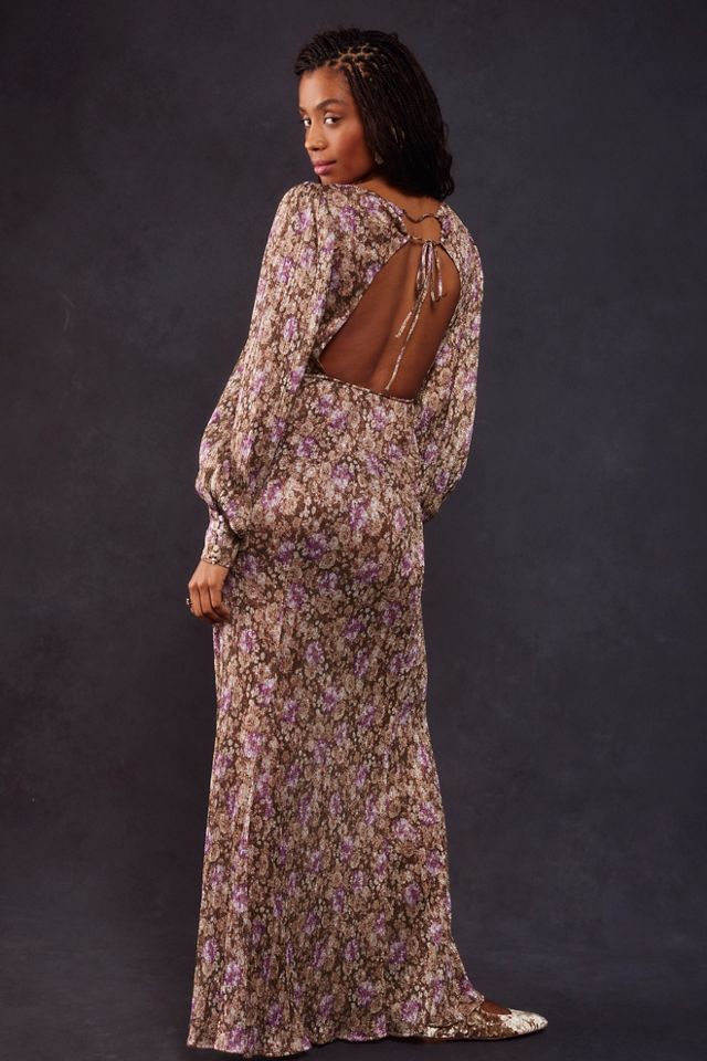 Free people need this shiny hot sale maxi dress